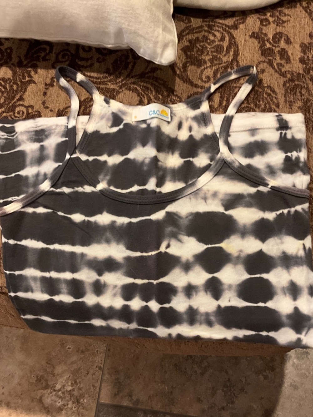 C&C California Tie-Dye Tank Top